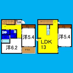 ユニキューブ成長の物件間取画像